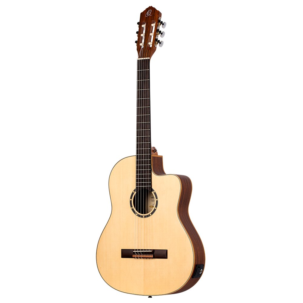 ORTEGA Guitare Classique Série Family noir mat RCE125SN-SBK 