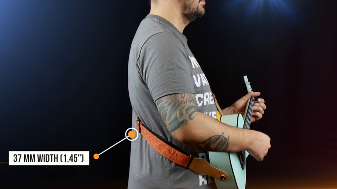 Ukulele Cotton Strap Coal video