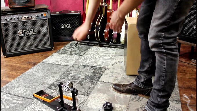Right Foot Stomp Box Cajon Bundle Natural video