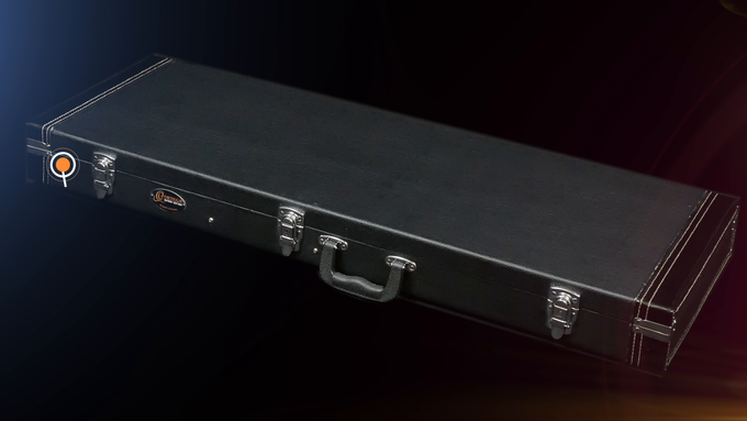 Single Cut Electric Guitar Hardcase Black video