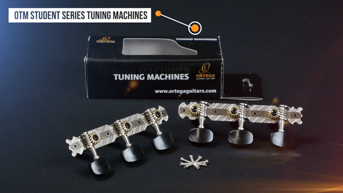 Student Series Guitar Tuning Machines Chrome/Black video