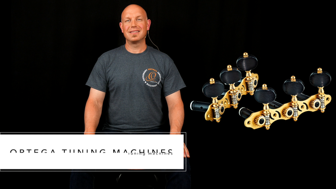 Standard Guitar Tuning Machines Gold/White video