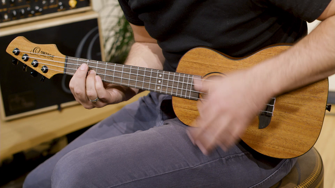 Concert Size Ukulele Mahogany Natural video