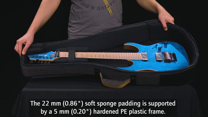 Full Size Classical Guitar Soft Case Ocean Blue video