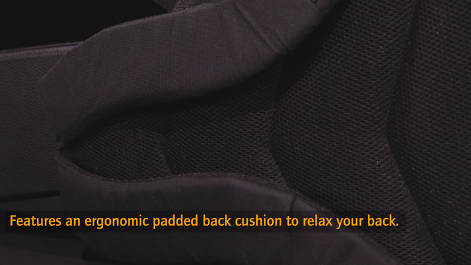 Back Pack Strap Deluxe Black video