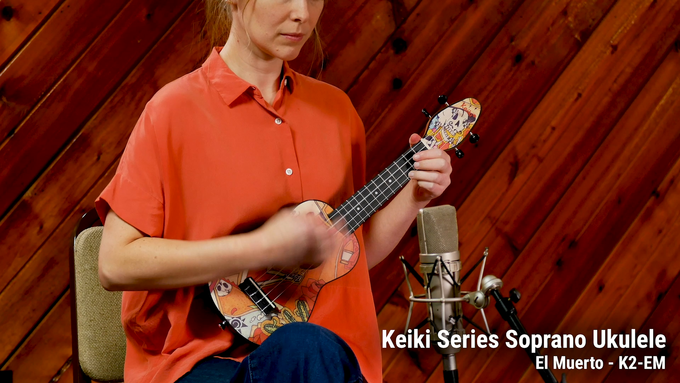 Soprano Ukulele Agathis/ ABS El Muerto Set video
