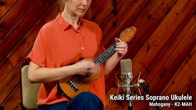 Soprano Size Ukulele Mahogany/ ABS Natural Set video