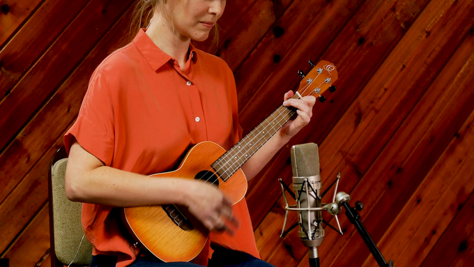 Concert Ukulele Okoume Dawn Sunburst video