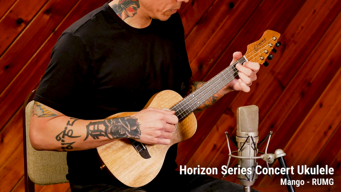Concert Ukulele Mango Natural video