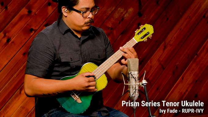 Tenor Ukulele Flamed Maple Ivy Fade video