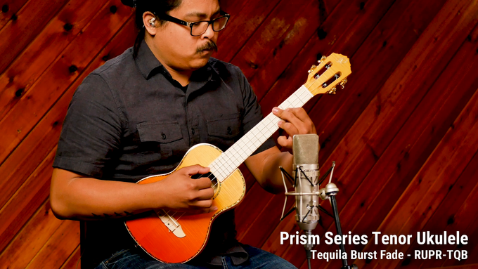 Tenor Ukulele Flamed Maple Tequila Burst Fade video