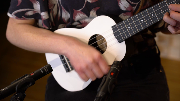 Soprano Size Ukulele Set Agathis/ ABS Silent Clouds video