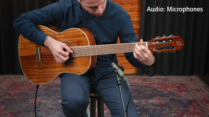Full Size Guitar Acacia Natural video