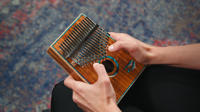 Acoustic Kalimba All Solid Acacia video