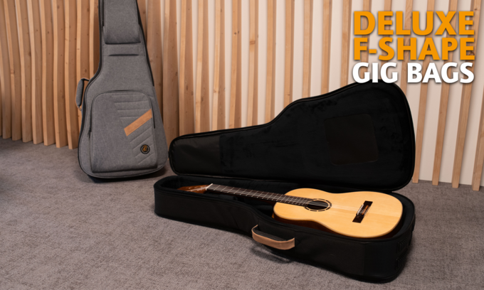 acabado de alto brillo, GIGBAG lujo burdeos Ortega R121LWR Zurdos Guitarra Clásica 